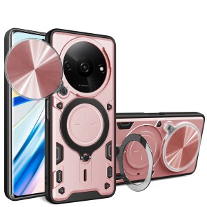 Etui Exoguard Ringshield - Xiaomi Redmi A3 - Rose