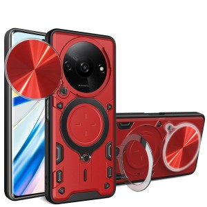 Etui Exoguard Ringshield - Xiaomi Redmi A3 - Red