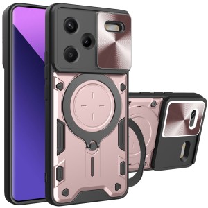 Etui Exoguard Ringshield - Xiaomi Redmi Note 13 Pro Plus 5g - Rose