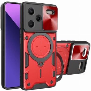 Etui Exoguard Ringshield - Xiaomi Redmi Note 13 Pro Plus 5g - Red