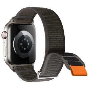 Pasek Exoguard Loop - Apple Watch 42 / 44 / 45 / 49 - Black / Grey
