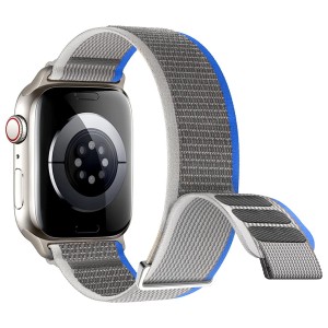 Pasek Exoguard Loop - Apple Watch 42 / 44 / 45 / 49 - Blue / Grey