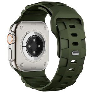 Pasek Exoguard Tire - Apple Watch 42 / 44 / 45 / 49 - Army Green