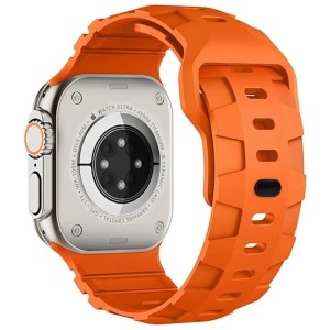 Pasek Exoguard Tire - Apple Watch 42 / 44 / 45 / 49 - Orange
