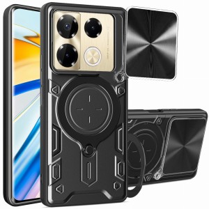 Etui Exoguard Ringshield - Infinix Note 40 Pro - Black