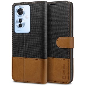 Exoguard Wallet - Oppo Reno 11 F 5g - Black / Brown