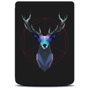 Etui Exoguard - Pocketbook Verse / Verse Pro / Verse Pro Color / Gobook 2.0 / Gobook 3.0 - Deer Black