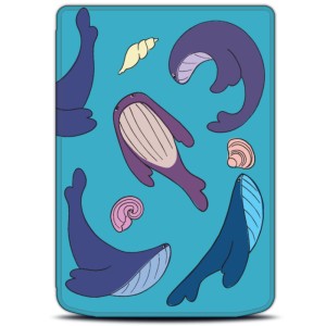 Etui Exoguard - Pocketbook Verse / Verse Pro / Verse Pro Color / Gobook 2.0 / Gobook 3.0 - Whales
