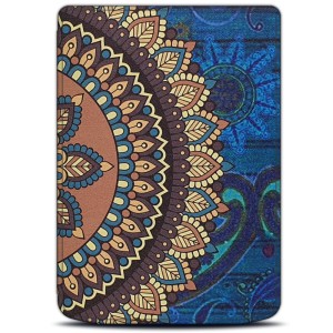 Etui Exoguard - Pocketbook Verse / Verse Pro / Verse Pro Color / Gobook 2.0 / Gobook 3.0 - Mandala Blue / Brown