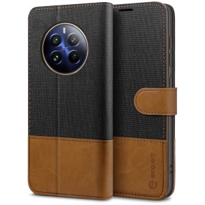 Exoguard Wallet - Realme 12 Pro 5g / Realme 12 Pro Plus 5g - Black / Brown