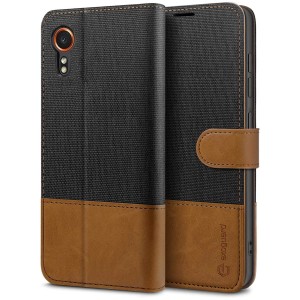 Exoguard Wallet - Samsung Galaxy Xcover 7 - Black / Brown