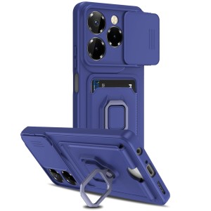 Etui Exoguard Card Lite - Infinix Hot 40 Pro / Tecno Spark 20 Pro - Navy Blue