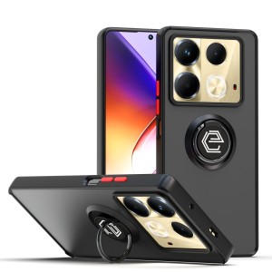 Etui Exoguard O-Ring - Infinix Note 40 - Black / Red