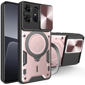 Etui Exoguard Ringshield - Motorola Edge 50 Pro 5g - Rose