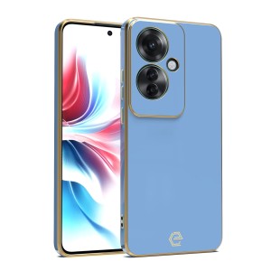 Etui Exoguard Glamour - Oppo Reno 11f - Light Blue