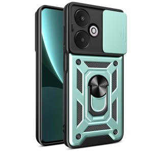 Etui Exoguard Camshield - Xiaomi Redmi 13c 5g - Green