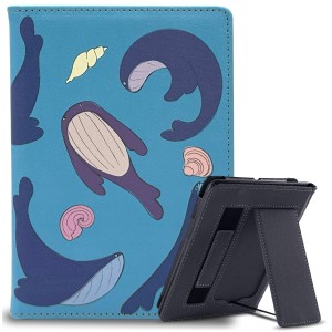 Etui Exoguard Stand - Kindle Paperwhite 5 (11 Gen.) - Whales