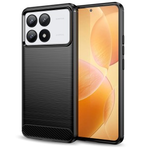 Etui Exoguard Carbon - Xiaomi Poco F6 Pro - Black