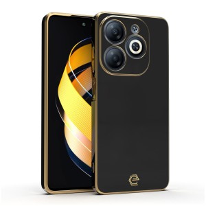 Etui Exoguard Glamour - Infinix Hot 40i / Smart 8 / Tecno Spark 20 / 20c / Go 2024 - Black