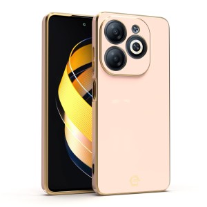 Etui Exoguard Glamour - Infinix Hot 40i / Smart 8 / Tecno Spark 20 / 20c / Go 2024 - Pink