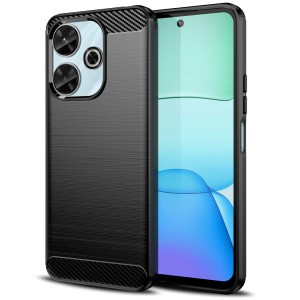 Etui Exoguard Carbon - Xiaomi Redmi 13 - Black