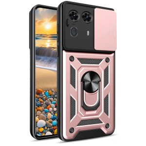 Etui Exoguard Camshield - Motorola Edge 50 Ultra - Rose