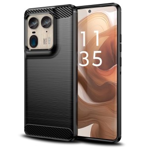 Etui Exoguard Carbon - Motorola Edge 50 Ultra - Black