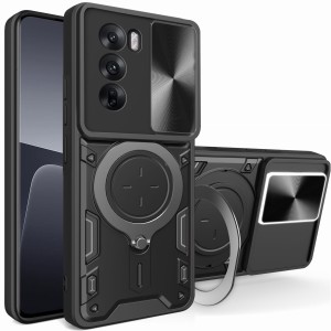 Etui Exoguard Ringshield - Oppo Reno 12 Pro 5g - Black