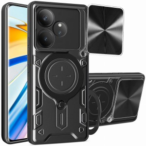 Etui Exoguard Ringshield - Realme Gt 6 / Gt 6t / Gt Neo 6 / Gt Neo 6 Se - Black