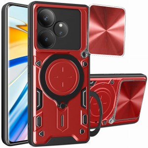 Etui Exoguard Ringshield - Realme Gt 6 / Gt 6t / Gt Neo 6 / Gt Neo 6 Se - Red