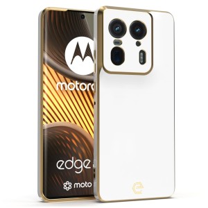 Etui Exoguard Glamour - Motorola Edge 50 Ultra - White