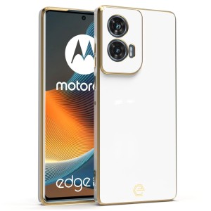 Etui Exoguard Glamour - Motorola Edge 50 Fusion - White