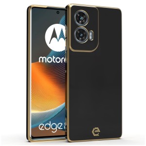 Etui Exoguard Glamour - Motorola Edge 50 Fusion - Black