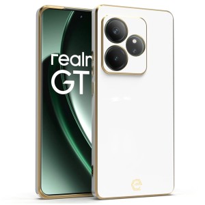Etui Exoguard Glamour - Realme Gt 6 / Gt 6t / Gt Neo 6 / Gt Neo 6 Se - White
