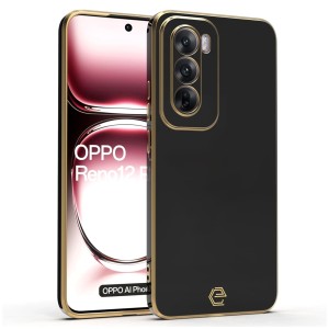 Etui Exoguard Glamour - Oppo Reno 12 Pro 5g - Black