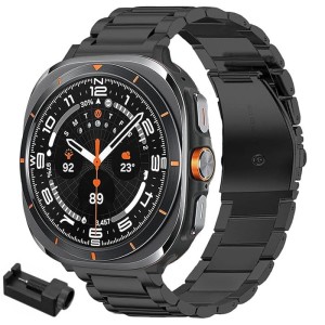 Pasek / Bransoleta Exoguard Steel - Galaxy Watch Ultra - Black