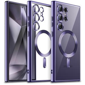 Etui Exoguard Electroplated - Samsung Galaxy S24 Ultra - Purple