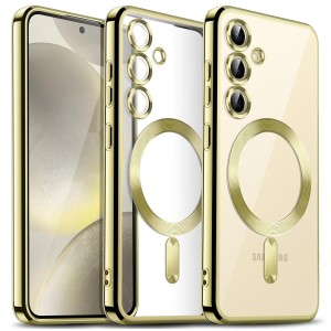 Etui Exoguard Electroplated - Samsung Galaxy S24 - Gold