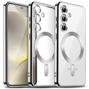 Etui Exoguard Electroplated - Samsung Galaxy S24 - Silver