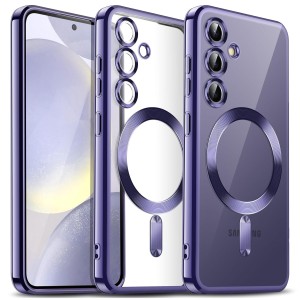 Etui Exoguard Electroplated - Samsung Galaxy S24 Plus - Purple