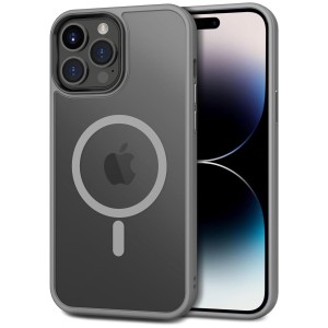 Etui Exoguard Frosted - Apple Iphone 14 Pro Max - Grey