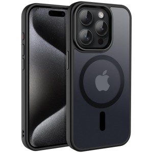 Etui Exoguard Frosted - Apple Iphone 15 Pro - Black