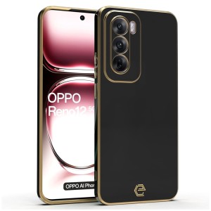 Etui Exoguard Glamour - Oppo Reno 12 5g - Black