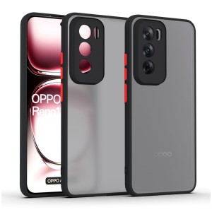 Etui Exoguard Mat - Oppo Reno 12 Pro 5g - Black
