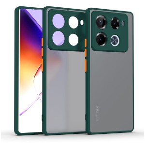 Etui Exoguard Mat - Infinix Note 40 Pro - Dark Green