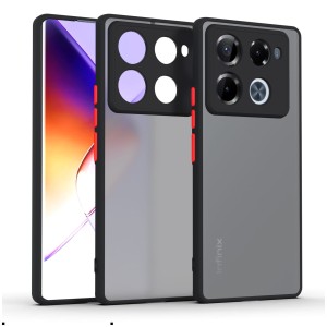 Etui Exoguard Mat - Infinix Note 40 Pro - Black