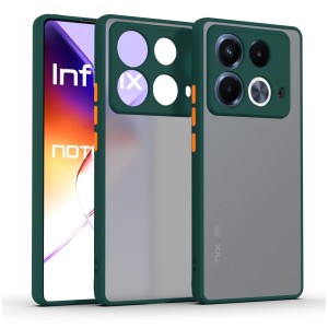 Etui Exoguard Mat - Infinix Note 40 (4g) - Dark Green