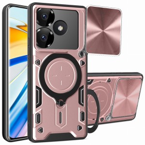 Etui Exoguard Ringshield - Xiaomi Poco F6 - Rose