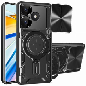 Etui Exoguard Ringshield - Xiaomi Poco F6 - Black