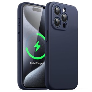 Etui Exoguard Plain - Apple Iphone 15 Pro Max - Dark Blue